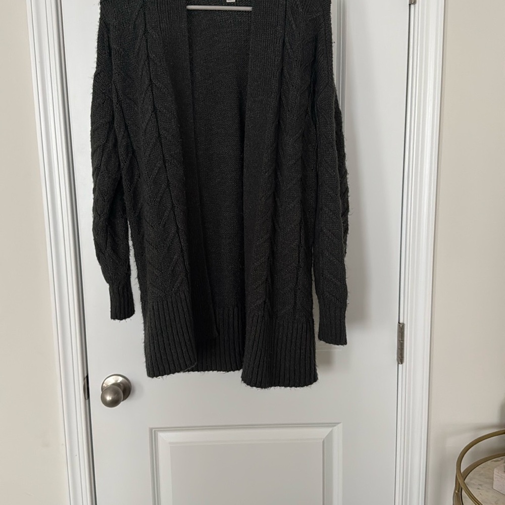 a new day Black Cardigan Sweater